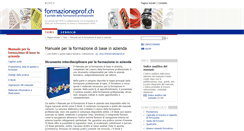 Desktop Screenshot of mfa.formazioneprof.ch