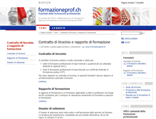 Tablet Screenshot of ct.formazioneprof.ch